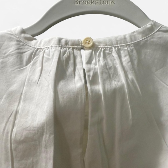 Crewcuts Kids White Sleeveless Dress with Stripes - Picture 4 of 4